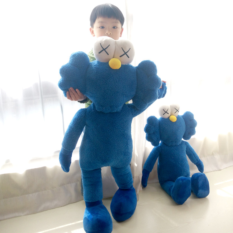 曼谷艺术展芝麻街 bff公仔bigbang 林俊杰同款毛绒公仔礼物_7折现价