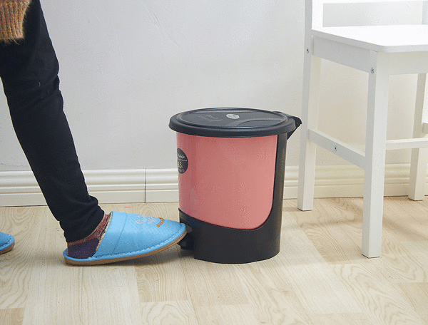 卫生间垃圾桶脚踏翻盖创意时尚家用客厅厨房有带盖大号厕所垃圾桶