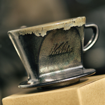 Japan Kalita Limited Hand Flush Coffee Filter Cup Filter Cup Sector Ceramic Drip Filter Cup Filter Pot Drip-type appliance