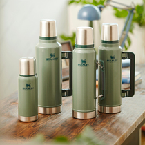 American Stanley Insulation Cup Large Capacity Mens Upscale 304 Stainless Steel Insulated Water Cup On-board With Lid Cups