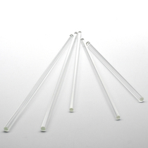 Glass rod 20cm 30cm glass stirring rod acid and alkali resistant glass rod laboratory drainage rod guide glass rod