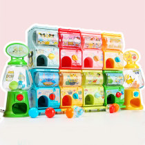 Cartoon corner Mini small twist egg machine princess girl heart DIY cute creature raffle machine children toy pendant