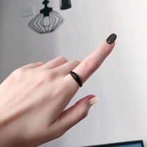 Vegetarian family Thailands Buddhist Azzanbona empty black ring