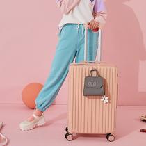 High - value luggage trend female small light 20 inch rod box male 24ins net red silent 26 suitcase