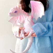 Twisted stick diy dinosaur hair root material package encrypted felt Dragon cub handmade doll Dragon send tutorial