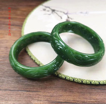 Hetian Jade Jasper carved bracelet happy eyebrows Magpie News female natural jade distribution national inspection certificate