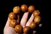 Naughty bamboo root carved with a large size old bamboo root beads custom made of bamboo carved pure handmade hand twist