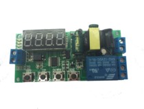 220v power supply pulse trigger switch Solenoid valve time relay module control board multi-function time adjustable