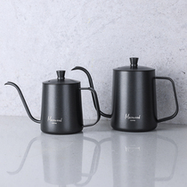 American coffee hand punching pot home hanging ear style 304 stainless steel long mouth fine mouth dripping and cold extraction outdoor coffee maker