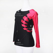 Ice dance genie customized figure skating clothing figure skating training clothes for children adults training blouses D235
