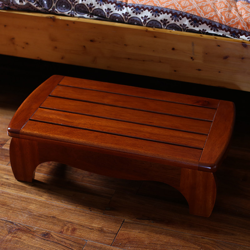 实木脚踏板床前踏脚凳家用淋浴踏板防水加高淋浴垫办公室搁脚凳