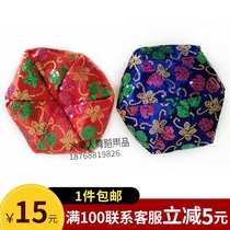 National stage dance headwear performance Seedlings Song Supplies Male gold velvet with bright sheet Xinjiang Soft Hat