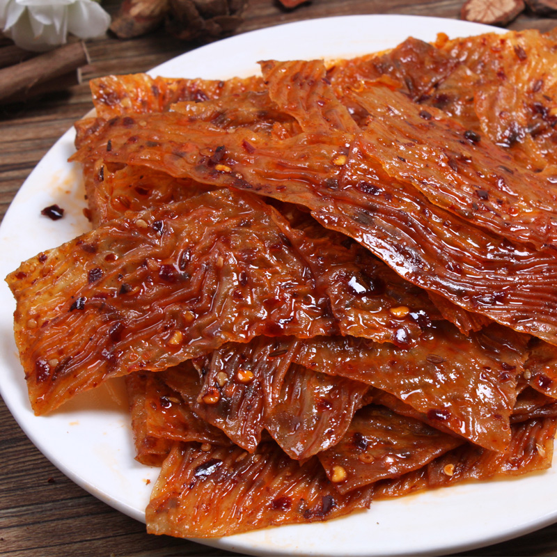 麻辣片辣条东北80后怀旧老式大辣片200gx2袋豆皮豆干零食小吃包邮