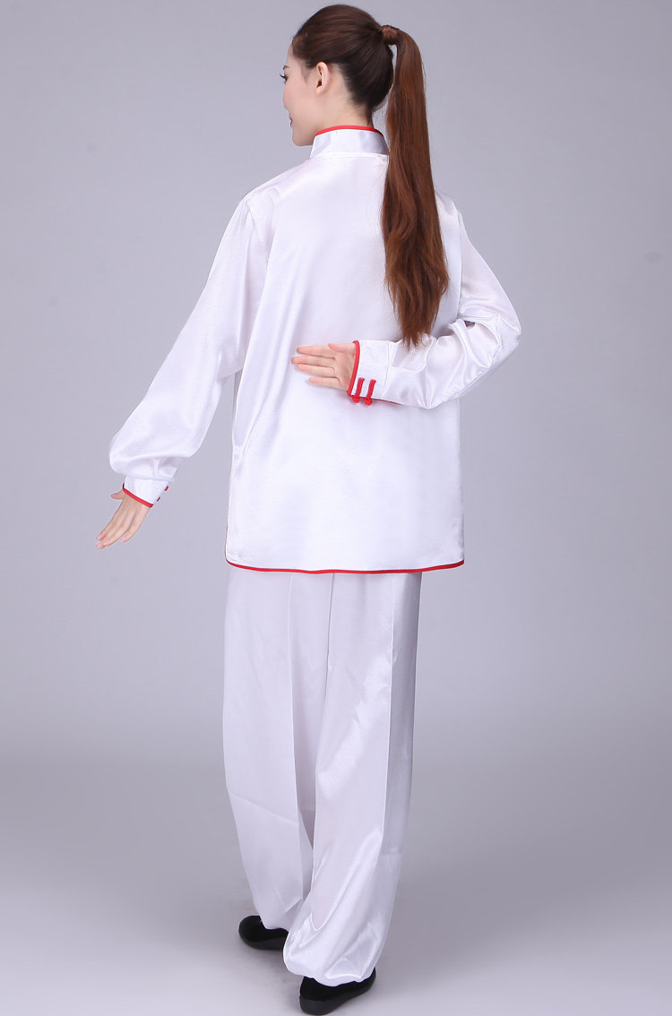 团购价太极服春夏秋冬款弹力南韩真丝太极拳服练功服武术服男女款