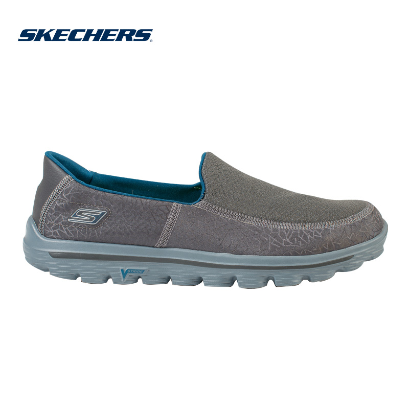 Skechers斯凯奇男豆豆鞋 车缝线舒适套脚鞋 轻便休闲健步鞋53886-tmall.hk天猫国际产品展示图2