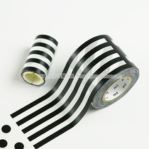 Japan imported mt and paper tape 2016 summer new black stitching MTPACK01 45mm*15m