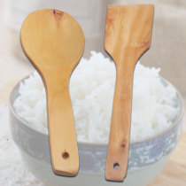 Rice spoon family non-stick rice shovel creative wooden shovel rice spoon rice spoon rice wooden shovel solid wood shovel