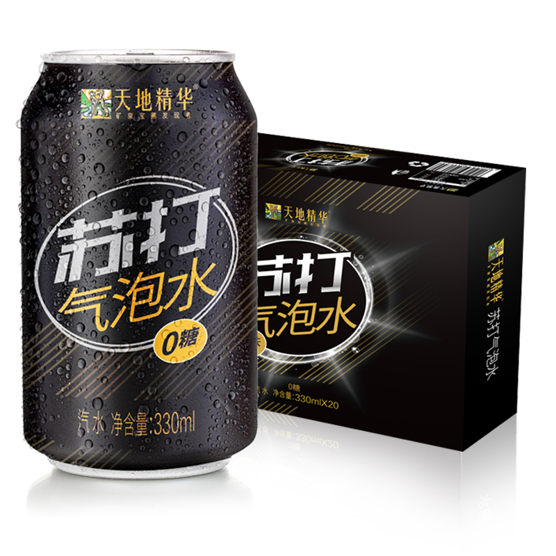天地精华苏打气泡水330ml*20瓶