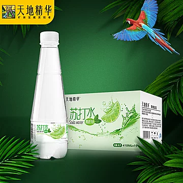 【天地精华】青柠苏打水410ml*15瓶