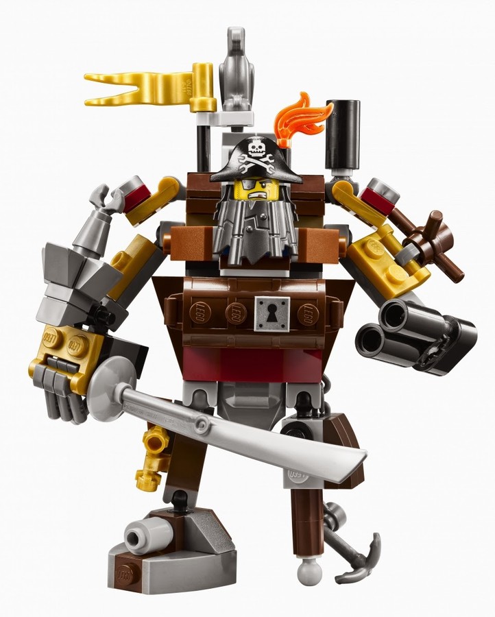 lego 70810 乐高大电影系列铁胡子的海牛号绝版积木收藏玩具精品_7折