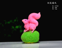 Salt sculpture Mold ice sculpture Mold Agar carving sugar art mold birthday Tower squirrel