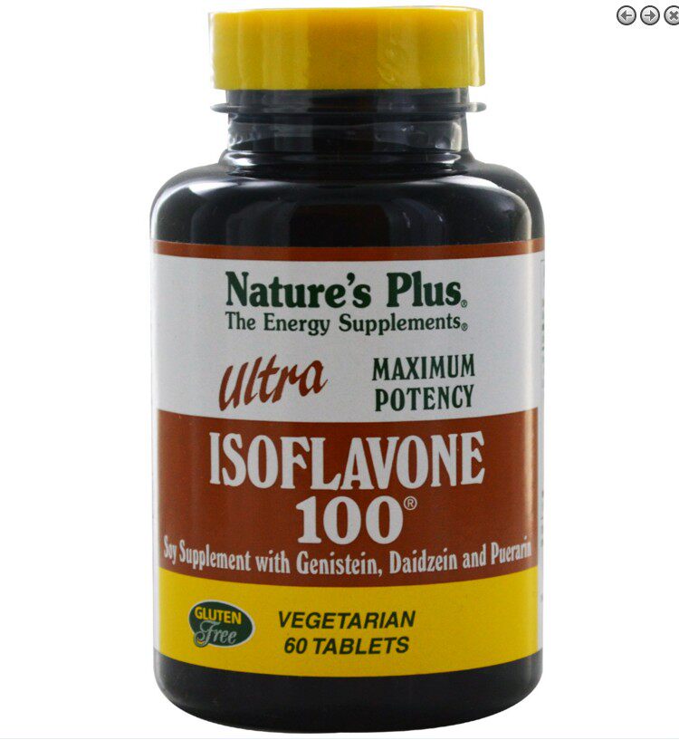 预售美国正品nature s plus 大豆异黄酮雌激素卵巢月经更年期保健