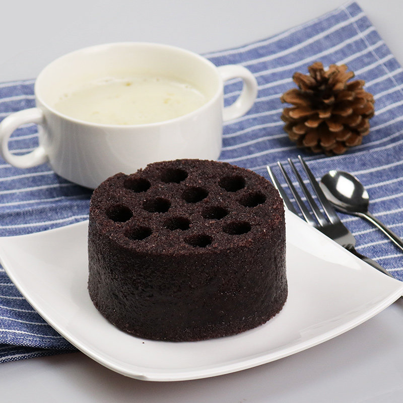 蜂窝煤米糕250g/个煤球糕点 早点黑米 美味早餐 15分钟蒸熟