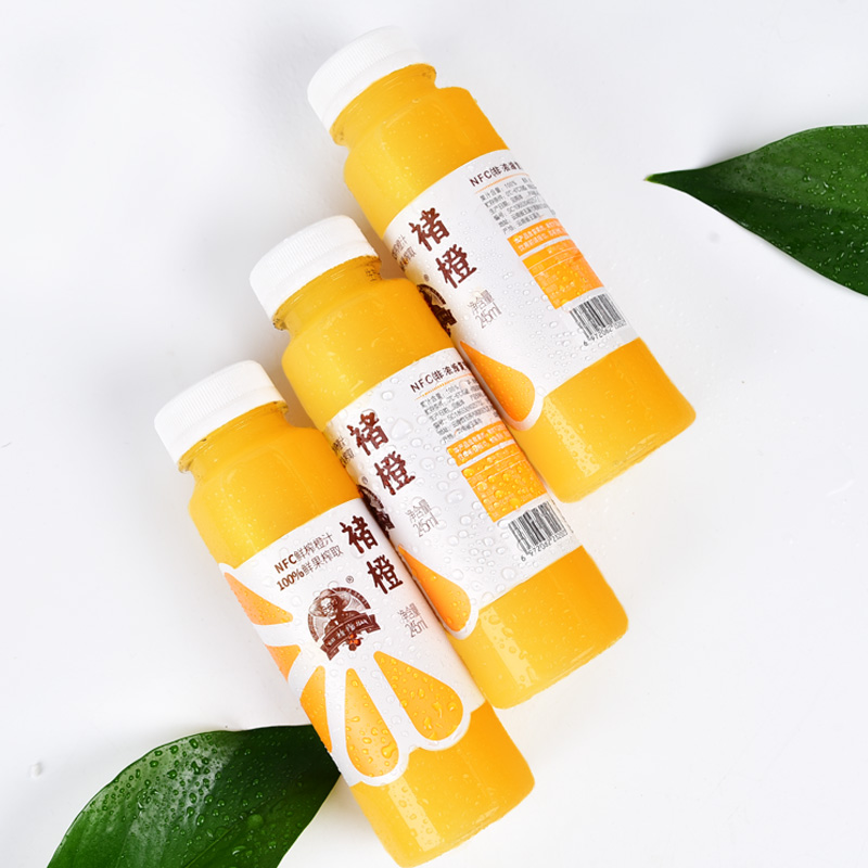 chu orange flagship store chu orange nfc fresh squeezed orange juice pure fruit juice nfc juice beverage 245ml * 6 bottles