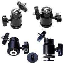 Micro single digital SLR camera holder hot shoe adapter seat conversion seat mini Universal Small pan tilt 360 degree adjustable