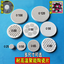 Commercial high temperature resistant ceramic sheet poly warm stove concentrated energy poly heat ceramic sheet viola infrared honeycomb ceramic plate