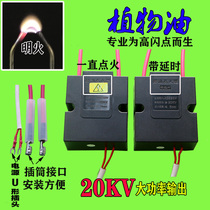 Commercial vegetable oil diesel alcohol based fuel igniter methanol fuel high pressure pack fierce stove pulse electric lighter
