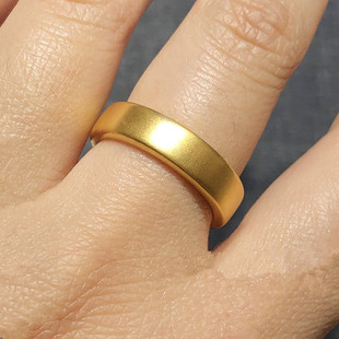 周大福  足金古法黄金戒指