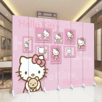 Cartoon Screen Partition Living Room Entrance Door Children Room Bedroom Shelter Wall Kindergarten Modern Simplicity Approvable mobile folding screen