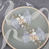 Korean Wedding Wedding Wedding Bride Wrist Flowers Fairy and Sisters of the Sisters of the Sisters a small fresher activity wrist flower