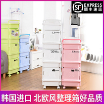 South Korea Direct Toy Containing Shelf Removable Shelve Childrens Debris Toy Containing Car Multilayer Nordic Plastics