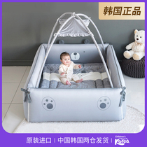 South Korea Crib Gaming Fence Baby Oversize Sleeping bed Ball pool Multi-functional crawl cushion climb Climbing Mat Guard Rail