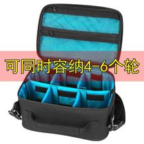 Fishing house Large capacity portable fishing wheel containing bag fish wheel bag portable containing box fish wire wheel protection bag