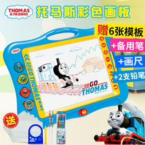 Thomas color magnetic drawing board Oversized child drawing board Doodle toddler writing board Erasable baby drawing board