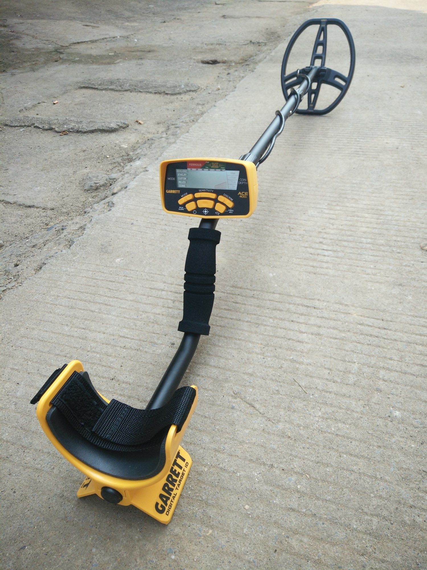 美国进口地下金属探测器盖瑞特ace400i金属探测仪地下探宝寻宝器