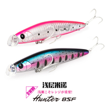 Shallow floating water Mino 10g15g fishing house DW80 DW110 hunter sea bass warped mouth road sub-bait shoal fake bait