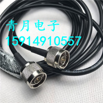 N-type male male internal thread internal needle RF test line N-JJ silver-plated RG223 double shielded cable DC:0-6G