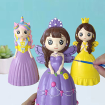 November new childrens DIY toys fall not bad non-plaster doll Painted white embryo educational toys vinyl doll