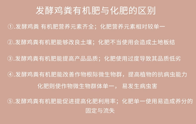 Gia đình trồng hoa trong chậu Phân hữu cơ lên ​​men cho gà Phân bón phân gà Phân bón chung cho hoa và rau Vật dụng làm vườn hộ gia đình - Nguồn cung cấp vườn