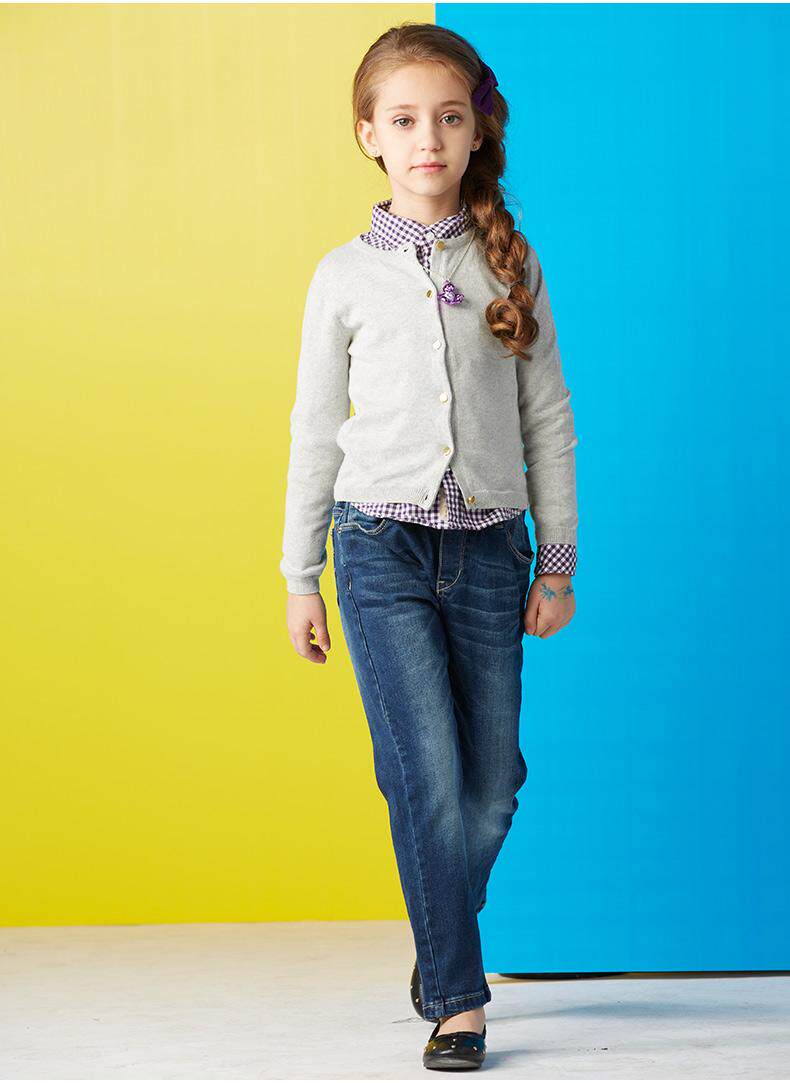 春季女童牛仔裤,美丽时尚小清新