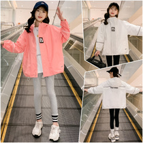 Girl autumn coat 2021 New 6 Autumn 7 big Children 8 windbreaker 9 clothes 10 spring and autumn 13 years old girl childrens clothing
