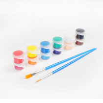Acrylic paint childrens color painting diy12 color set kindergarten six-piece safety and environmental protection painting and coloring manual