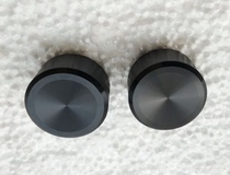 Φ38mm All-aluminum alloy solid volume knob Audio power discharge potentiometer knob Black