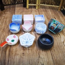 Japanese Sushi Sashimi decoration dishes decorated with dry ice small plate rare dish decorative plate ceramic