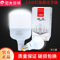 Sunlight Lighting LED Light Bulb E27 Spires White Light New Light Bullies Super Bright Ball Bubble Home High Power Energy Saving Light Source