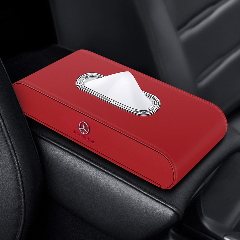 mercedes-benz car tissue box car tissue box new c-class e-class c200lglgla200 seat car drawer